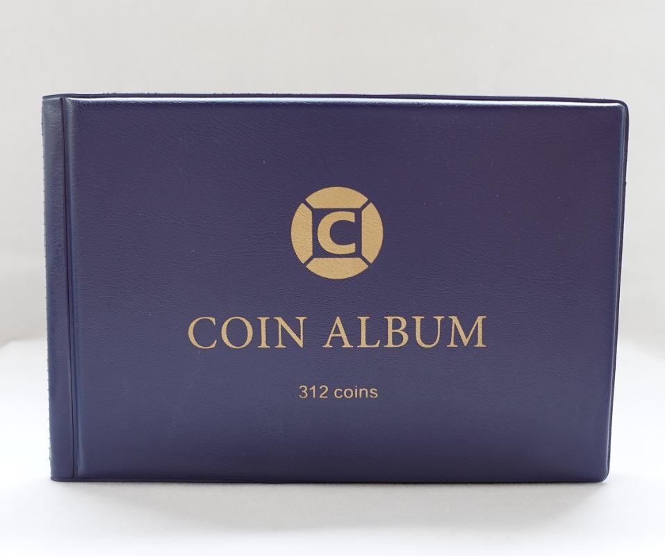 312/300-grid Coin Collection Book Large-capacity Coin Stamps and Stickers Storage
