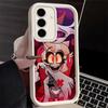 Phone Case for Samsung Galaxy S26 S25 Ultra S24 FE Hazbin Hotel Anime Shell S23 Plus S22 + S21 S20 5G Soft Silicone Funda