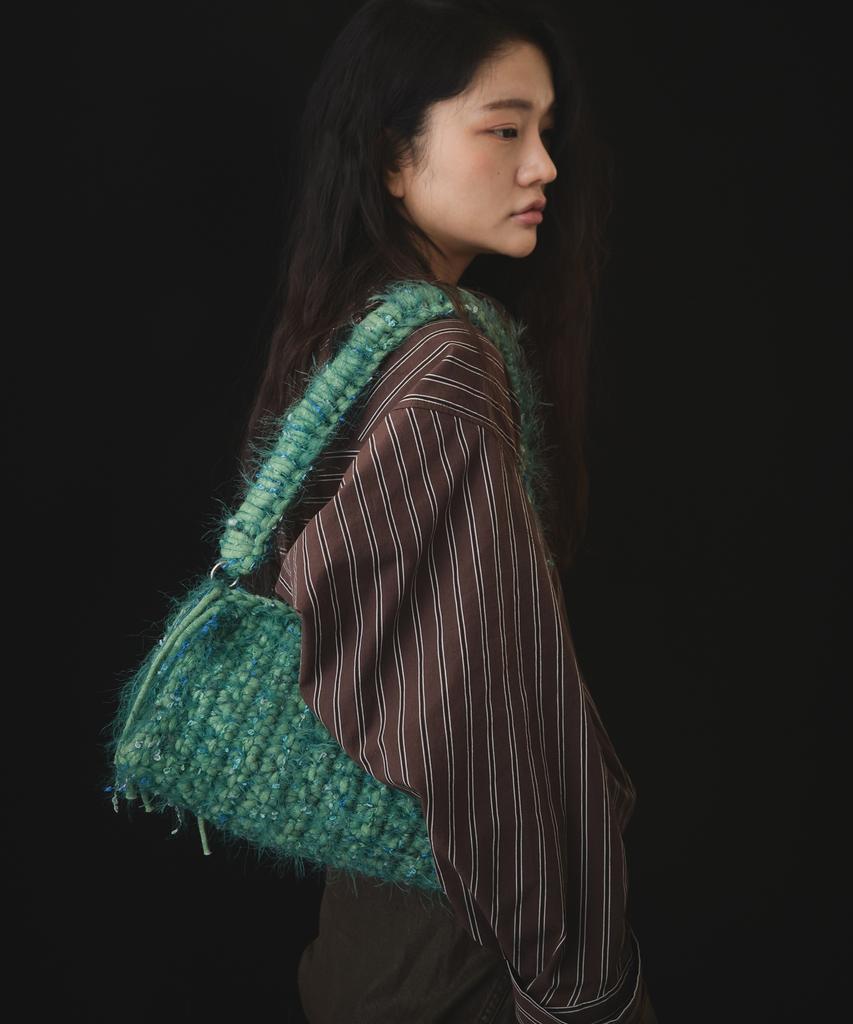 Augustone8 Woolly Bag_Green