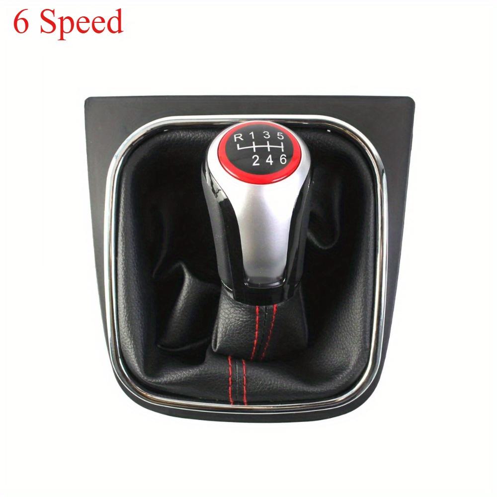 5/6 Speed Gear Shift Knob Lever Shifter Dust Cover for VW Rabbit Golf5 Jetta MK5 2004-2010 for VW Golf6 Jetta MK6 2010-2014