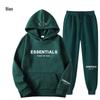 Essentials by FEAR OF GOD: Trendige Couple Hoodies mit Fleece Zweiteiliges Set