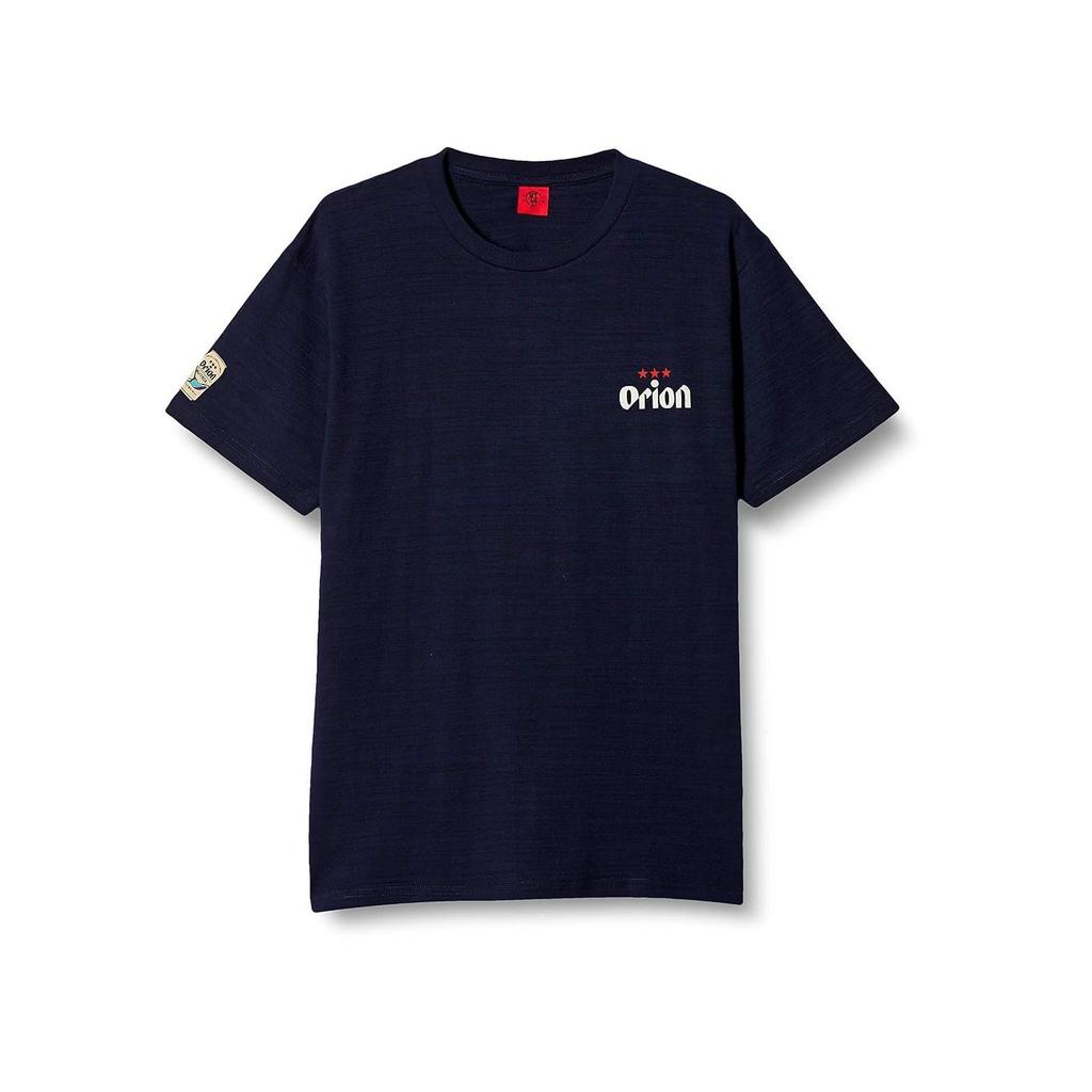 Orion Beer Shisa (Navy) Brewery Collaboration T-Shirt (Okinawa) Unisex Adult