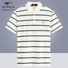 Herren Poloshirt mit Streifen