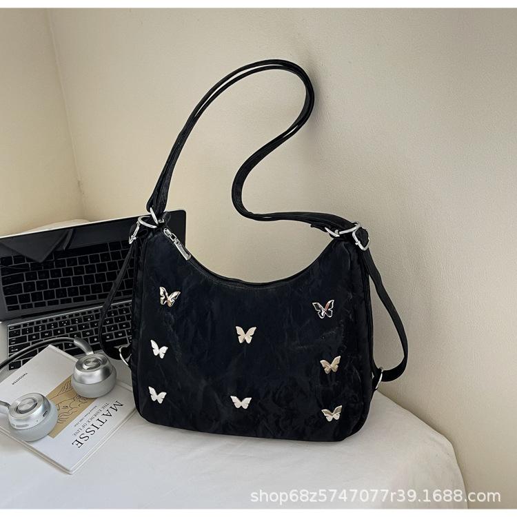 Trend Casual Commuter Women's Bag 2025 New Tote Bag Women's Shoulder Bag Large Capacity Fashion Backpack Shoulder Bag