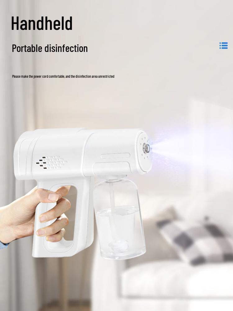 Electric Handheld Nano Blue Light Disinfection Sprayer