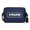 Coach Charter 24 Classic Logo Casual Heart Print Denim Shoulder Bag Camera Crossbody Bag Medium Unisex bags C3929-DEN
