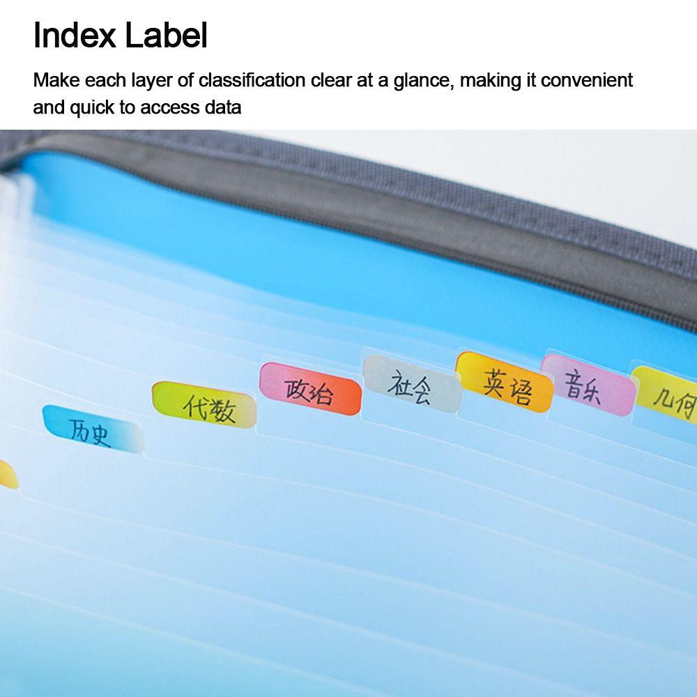 PVC Expanding File Organizer A4 Sized Document Organizer High Quality A4 File Folder