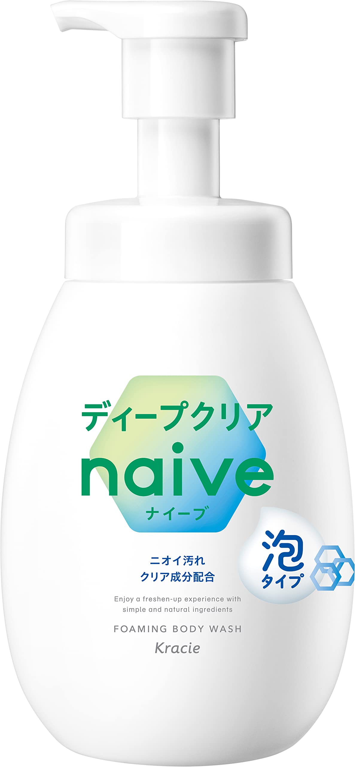 

Naive Foaming Body Soap Pump 600ml Body Body Baby Soap [Deep Clear] Soap, Wash, Soap, Kids,