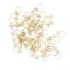80pcs   Shape Paper Clips Rustproof Multifunction Multifunction with Clear Box for   School