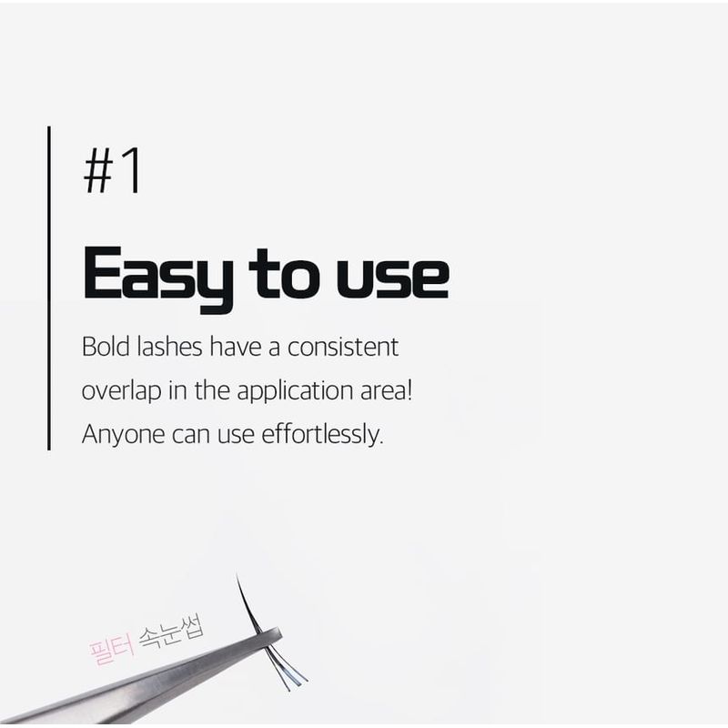 CORINGCO - Toktok-Hara Bold Eyelash - 3 Types