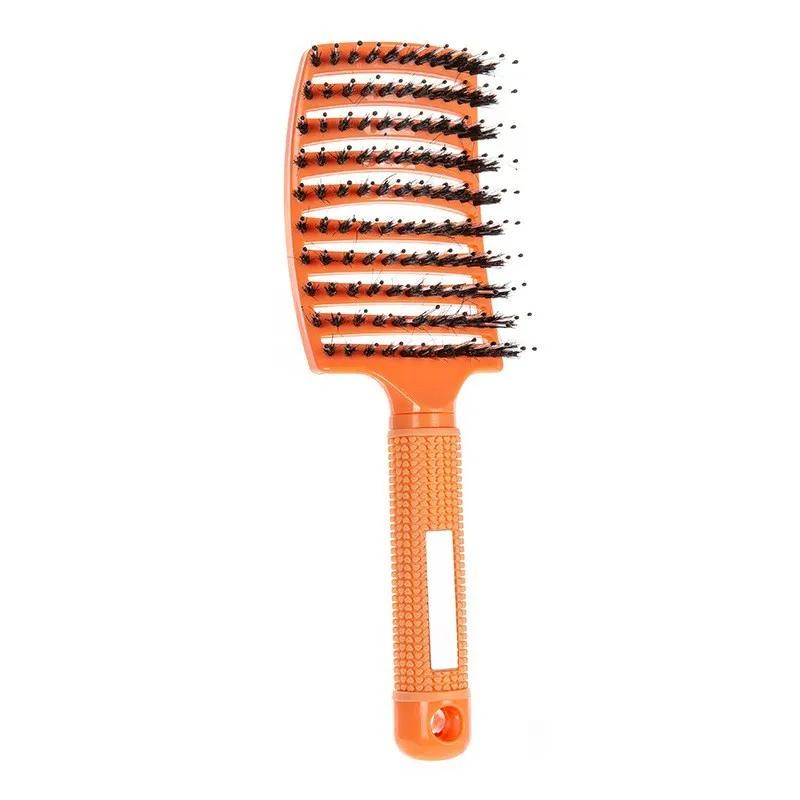 Magic Demelant Brush Bristle Nylon Hair Popbrush Untangle Brush Scalp Massage Comb Hairbrush Pop Brush Hairdressing Styling Tool
