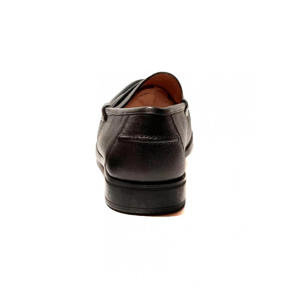 Salvatore Ferragamo Ferragamo Leather Loafer Black