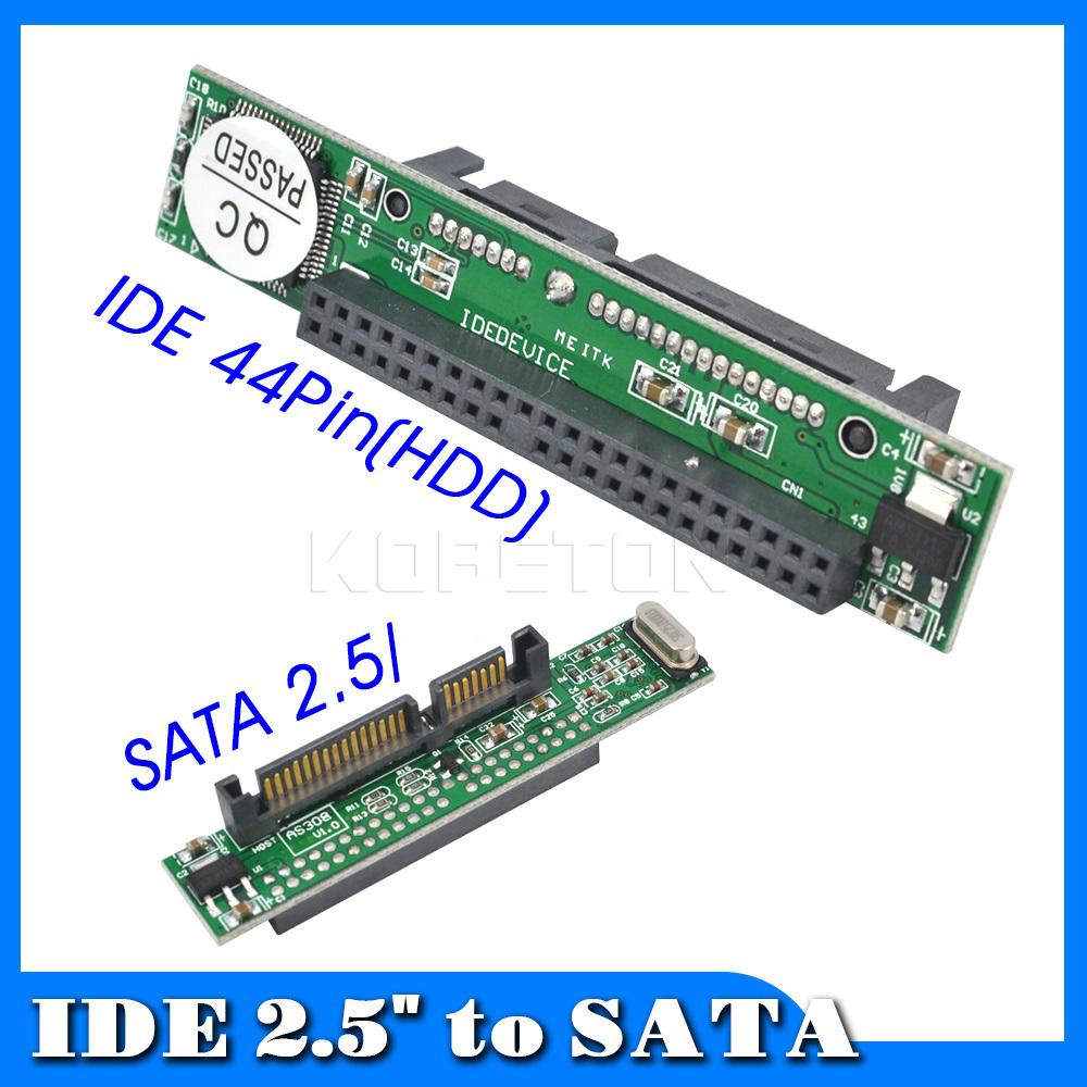 Sata to IDE Adapter 2.5 Sata Female to 3.5 IDE Male Converter 40 PIN Port 1.5Gbs 2.5 to 3.5 IDE Support ATA 133 100 HDD CD DVD