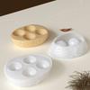 Multifunctional Silicone Eggs Holder Mold Nonstick Design Eggs Tray Moulds Suitable for Baking Crafts and Storage
