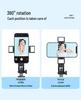 P135 Universal Bluetooth Selfie Stick: Detachable Gimbal, Four-Leg Stand, One-Button Pop-Up for Phones and Cameras.