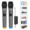 Dual Wireless Handheld Microphone & Trolley Speaker for Live Broadcasts and Home Karaoke