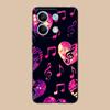 Musical Note Staff Mobile Phone Case for POCO M7 M6 M5 M4 M3 X7 X6 X5 X4 X3 Pro GT 5G Colorful Printing Cover Luxury Cellphones