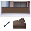 Haikawi Balcony Privacy 80cm Wide X 300cm UV Good Privacy Sun and Creates a Comfortable Includes Cable Ties for Easy Installation Shade, Long,