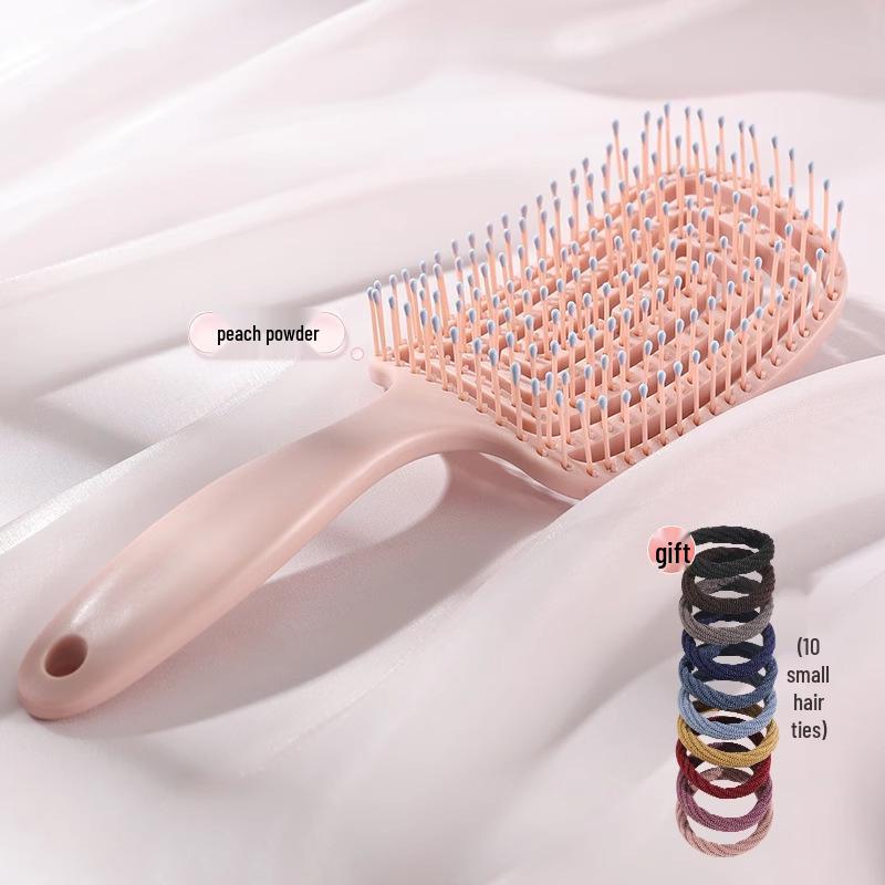 

Exclusive Rib Comb for Women: Perfect for Fluffy Hair, High Skull Tops & Massage - Large Curved Design