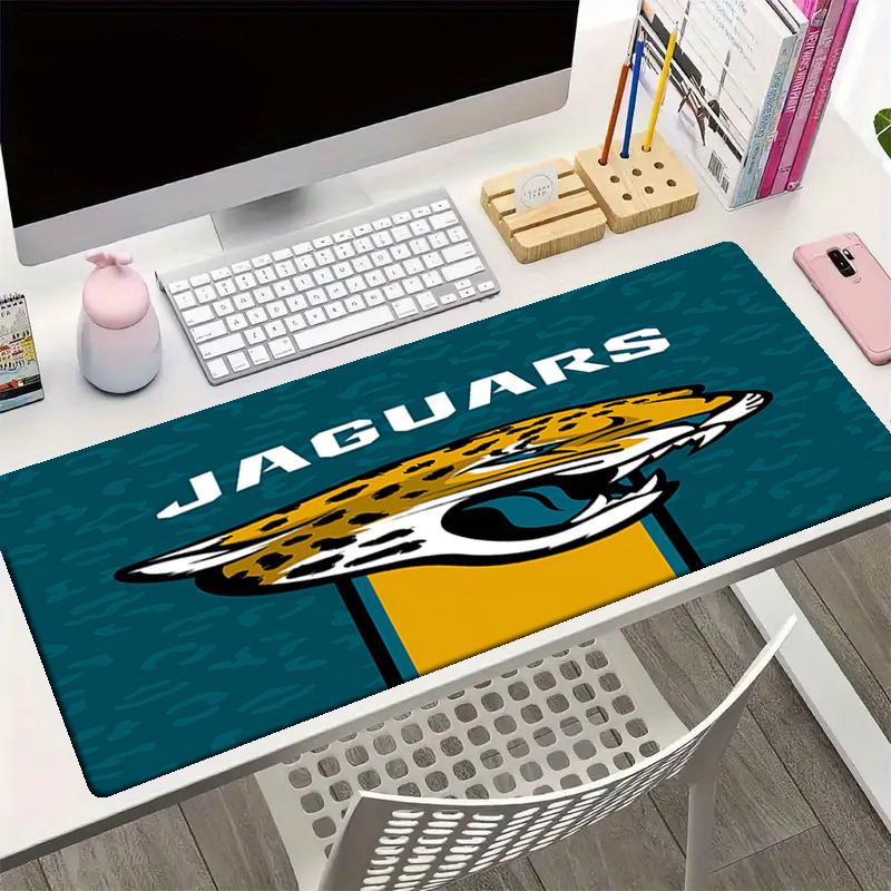 Jacksonville Jaguars Theme Mouse Pad, Non Slip Rubber Base, Multifunctional Office & Home Decor, Perfect for Workspace Personalization.