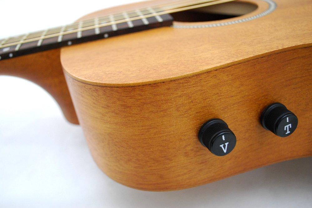 Yairi Mini Acoustic Guitar Compact Acoustic Series Electric Acoustic Natural Case S.Yairi (Mini Guitar) YM-02E/NTL [Soft Included]