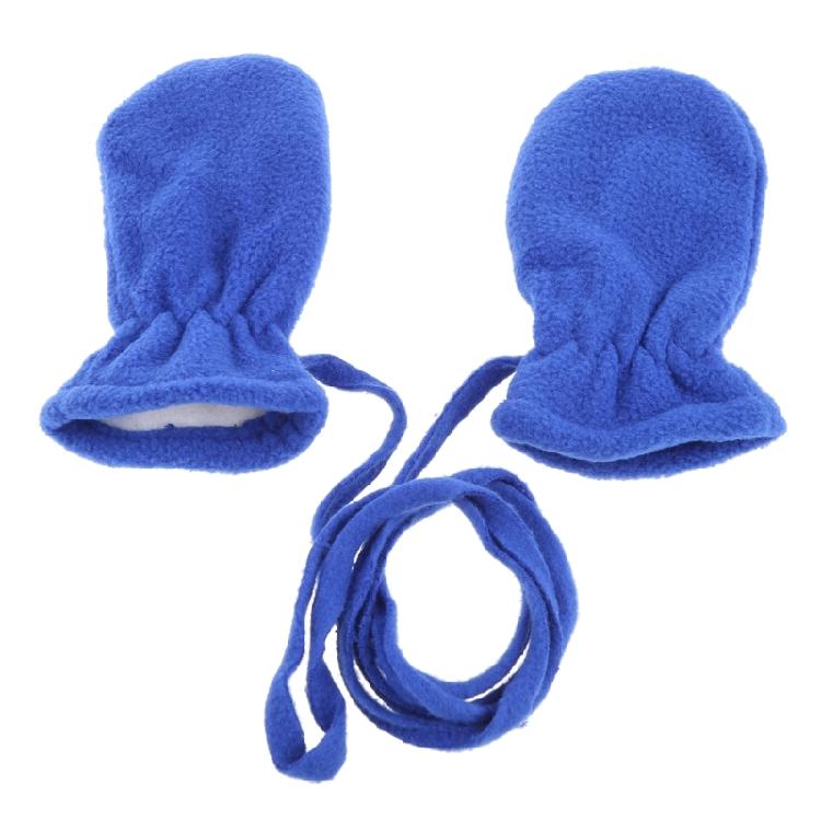 Polar Fleece Gloves Full Finger Plush Mittens for Toddlers Winter Warm Glove