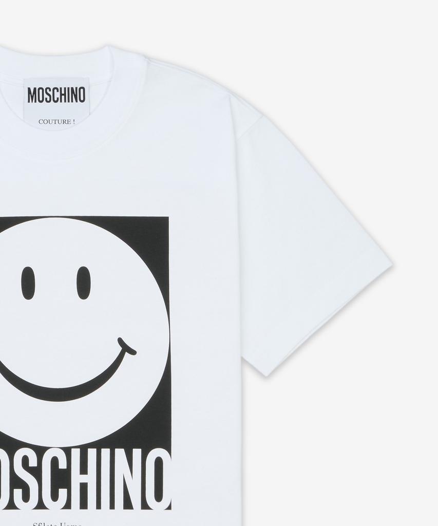 MOSCHINO Smiley T-Shirt - White / Aef251Ej071605411001