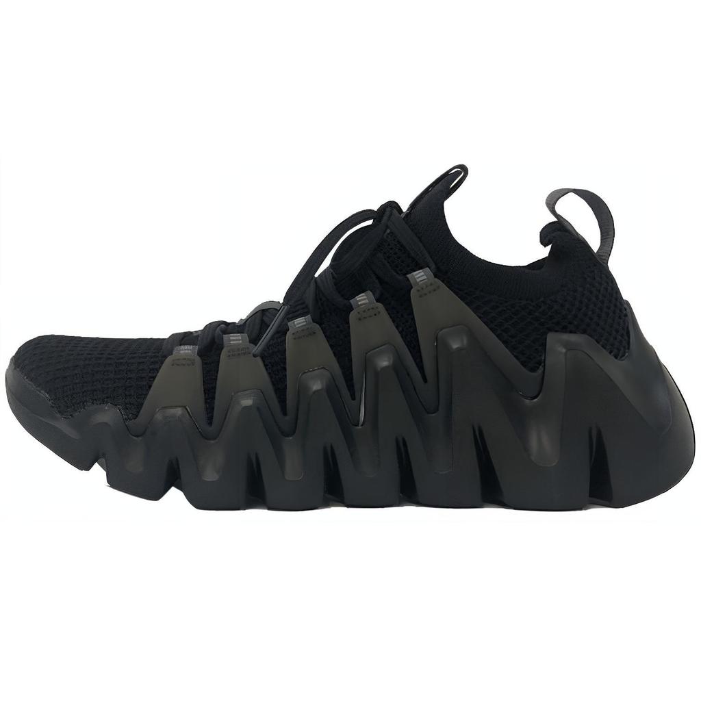 New LiNing Crazy Run X3 Anti Slip Wear Resistant Low Top Running Shoes Men's Black ARKQ005-1