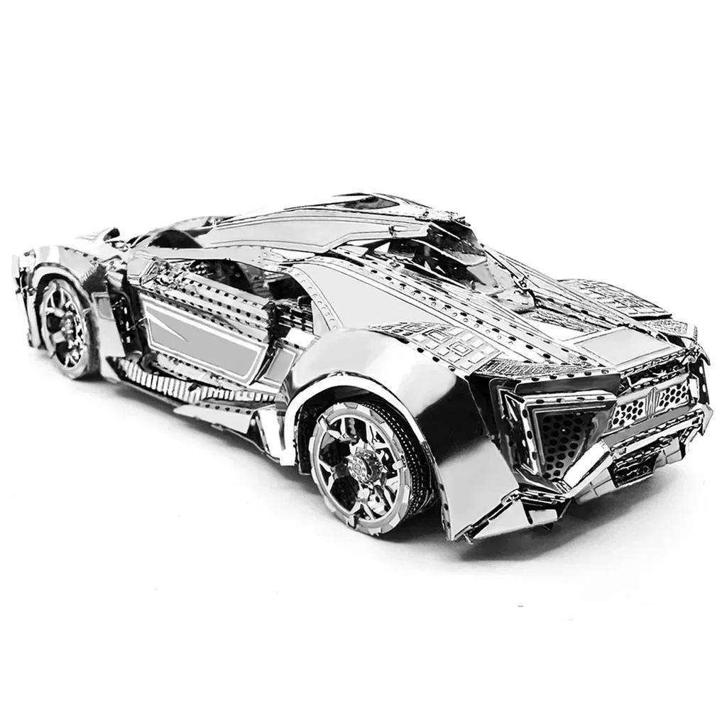 3D Metal Puzzle Super Sport Car Diy Handmade Vehicle Assembly Model Jigsaw Puzzle Toys For Adult Kids