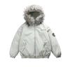 Men's Retro American Style Winter Parka with Fur Collar & Hood - Thick, High-Quality, Versatile Design for Couples