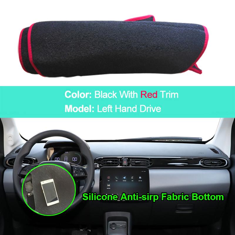 For Leapmotor T03 - 2024 2025 Dashboard Mat Auto Anti-dirty Sunshade Cover Carpet Pads Car Interior Accessories Stickers