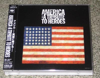 CD VERSCHIEDENE - Amerika: A Tribute To Heroes SICP678 SONY 2001 Japan Rock Gebraucht
