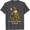 TWAS The Tism M Lord Frog Autism Awareness TShirt Twas The Tism MLord Frog Wizard Tism Sarcastic Joke Aesthetic Saying Tee