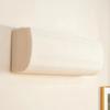 1PC Soft Air Conditioner Dust Cover All-Inclusive Polar Fleece Protective Case Wall Mounted Solid Color Easy Cleaning Cover