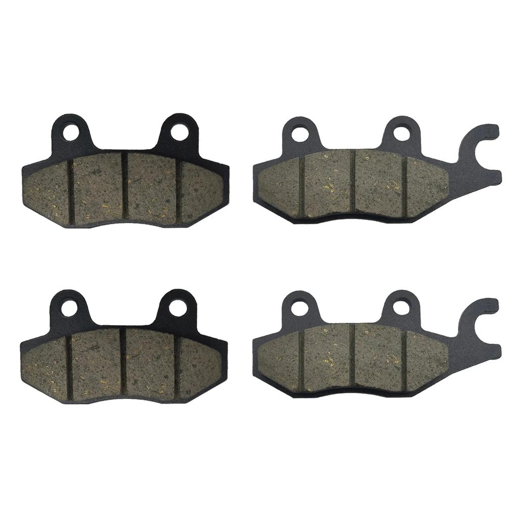 2 STK Vorne Hinten Bremsbeläge Für Kawasaki Ninja 125 Z125 BR 250 Z250 SL Ninja250 EX250 EX 300 BDF BEF BFF BGF Z300 Ninja400 GJF