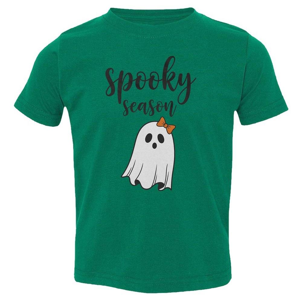Spooky Season Arrived Cute Ghost - Halloween Design Toddler T-Shirt Unisex T-Shirt S