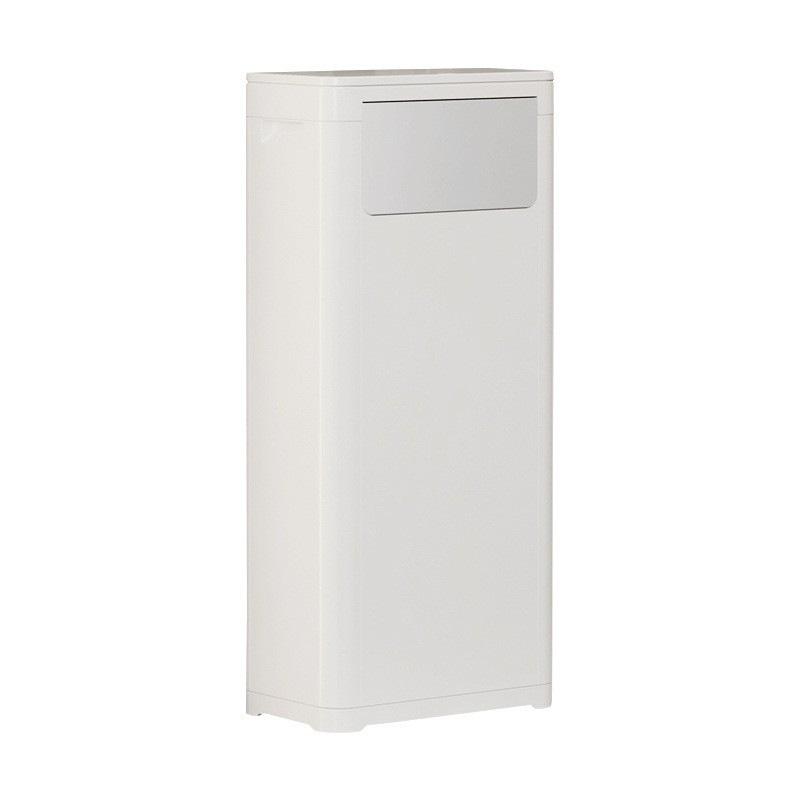 Double-Lid Large Capacity Trash Can for Kitchen, Public, Outdoor & Commercial Use