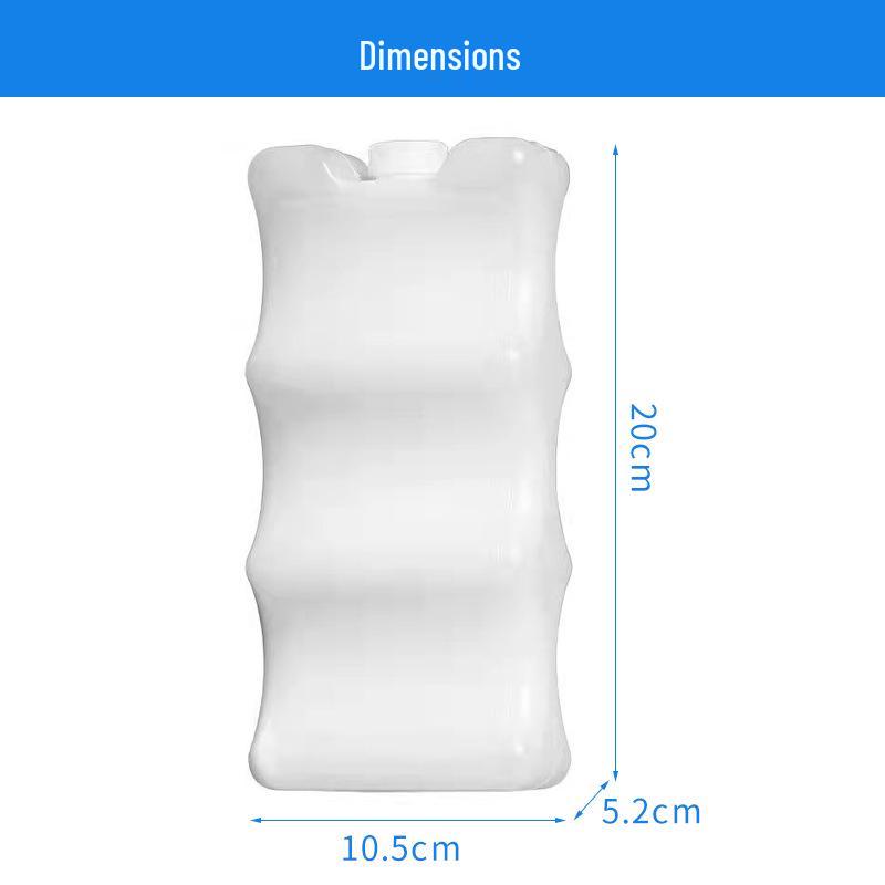 Enfriador de Aire Ice Box: Placa de Enfriamiento de Cristal de Hielo para Refrigeración y Transporte en Cadena de Frío