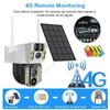 New Solar Camera 4G SIM Card/Wifi Surveillance Outdoor 4K 8MP HD 360 Wireless Low Power Battery Cctv Security Protection Ip Cameras