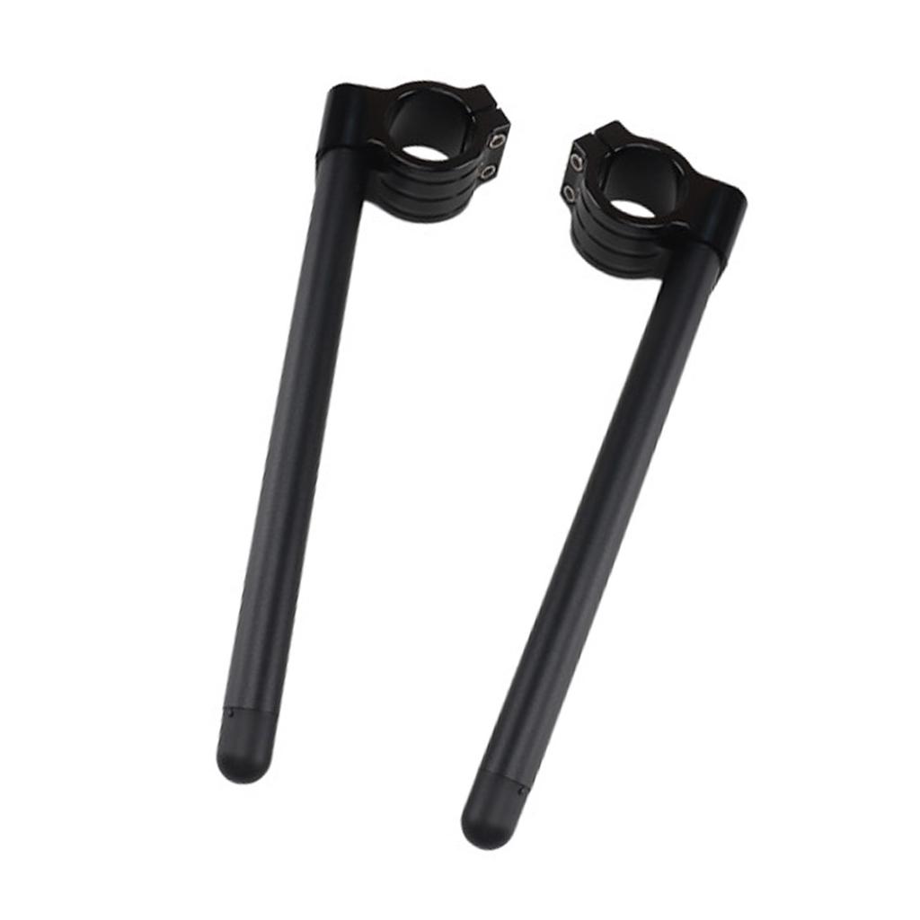 Aluminum Risers Clip on Handle Bars with Adjustable Fit Comfortable ridings  Handlebars 35mm Handle Bars Risers for Bikes