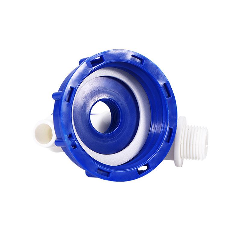 PVC Wasserhahn Auslauf IBC Tank Hahn Adapter Ventil Grobgewinde Garten Schnellkupplung Wasserhahn 1/2 3/4 Außengewinde Tankhahn Zubehör Fitting