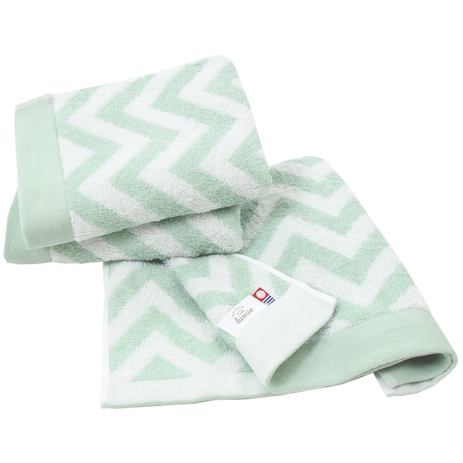 

hiorie SLOW Face Сертифицированный Имабари Набор полотенец из скандинавского хлопка, Сделано в Имабари, Полотенца, 3, Шалфейный, Япония, Бренд, Впитывающий, Стиль, 100%