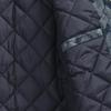 Men's Plus Size Plaid Denim Jacket - Cotton Padded for Autumn/Winter, Cool Biker Style