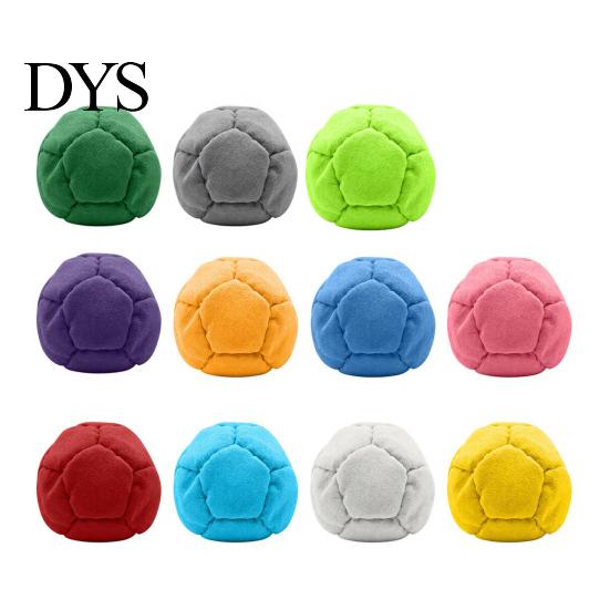 Kids Game Sandbags Creative Outdoor Footbag, Soft Suede Bean Bags for Kids, Soccer Stress Relief Throwing Sandbag Toys, Juggling Balls Play Props