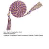 2026 Graduation Cord 5.6Ft Long Braided Cord Double Tassel Graduation Gown Cord for Graduation Ceremony Bachelor Master Doctoral