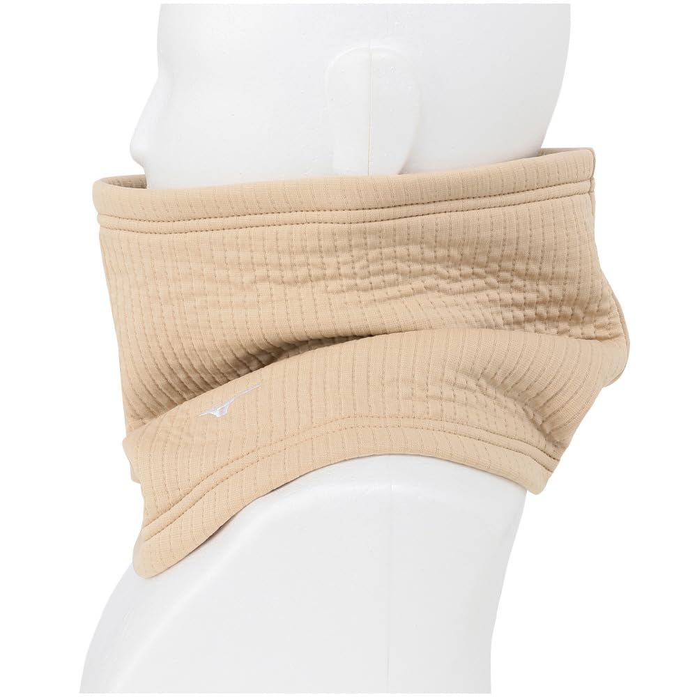 Deluxe Warm Breath Thermo Neck Warmer for Golf, Heat-Generating Material, Cold Protection, Men's, Mocha, E2MYB503