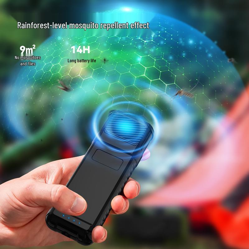 Portable Outdoor Mosquito Killer Lamp with Power Bank and Heater Function