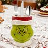 Keramik Grün Utensilienhalter Weihnachten Utensilien Topf Rustikales Bauernhaus Innen Organizer Weihnachts-Küchendekor