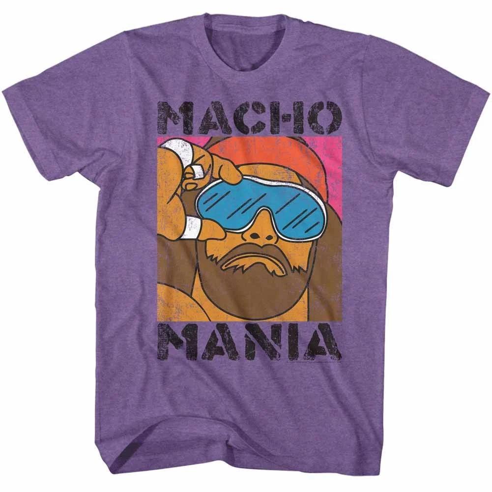 Macho Man - Mania - Short Sleeve - Heather -  - Children s T-shirt 100