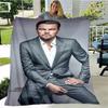 Warm Soft Titanic Leonardo DiCaprio Print Throw Blanket for Home Travel Bed Picnic Perfect Birthday Gift